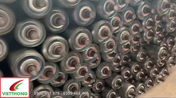 Sản xuất con lăn băng tải GIÁ RẺ và CHẤT LƯỢNG - 0938.817.979
