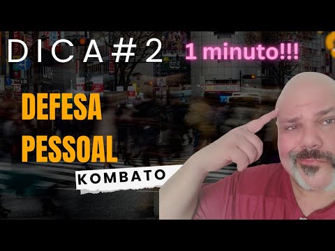 Dica de defesa pessoal #2