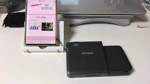 Galaxy Note10+ と iOCHOW IO2 をスクリーンミラーリングで接続してからやりたかったこと