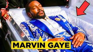 ⚰️ Marvin Gaye's OPEN CASKET Emotional Funeral & Burial