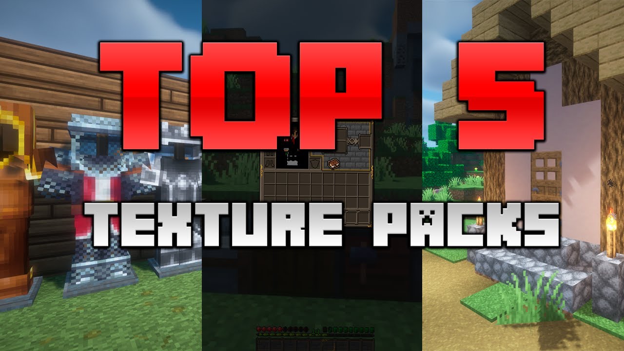 TOP 5 MEJORES paquetes de texturas para Minecraft 1.21 ! - YouTube