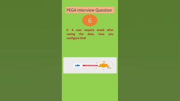 question -6 pega interview questions #pega #integration  pega interview questions