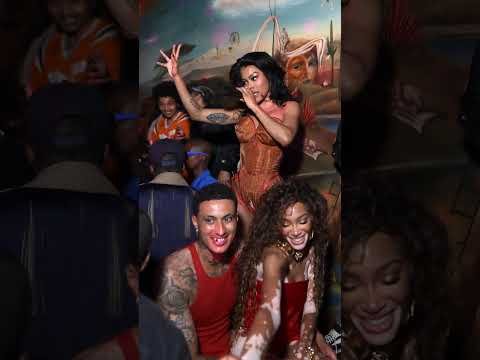 Teyana Taylor and Winnie Harlow attend Teyana Taylor's cabaret show "The Dirty Rose" in Ne #shorts