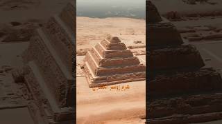 اكتشاف ممرات هرم زوسر - واستخدام الفاينس المصري الازرق في جدرانه