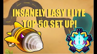 BTD6 (Ranked) Elite Dreadbloon - EASY Tier 5 Set Up For Top 50 w/commentary - End Of The Road