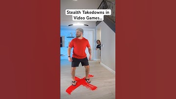 Stealth Takedowns in Video Games be like…