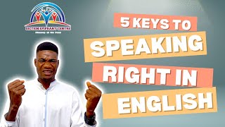 5 Keys for effective communication in English - #english #pronunciation  @EnglishwithLucy