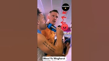 Messi Vs Weghorst Angry To Each Others In Qatar (#shorts)