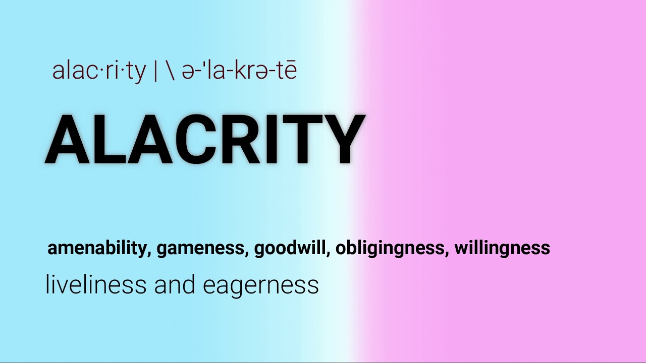 how-to-pronounce-alacrity-youtube