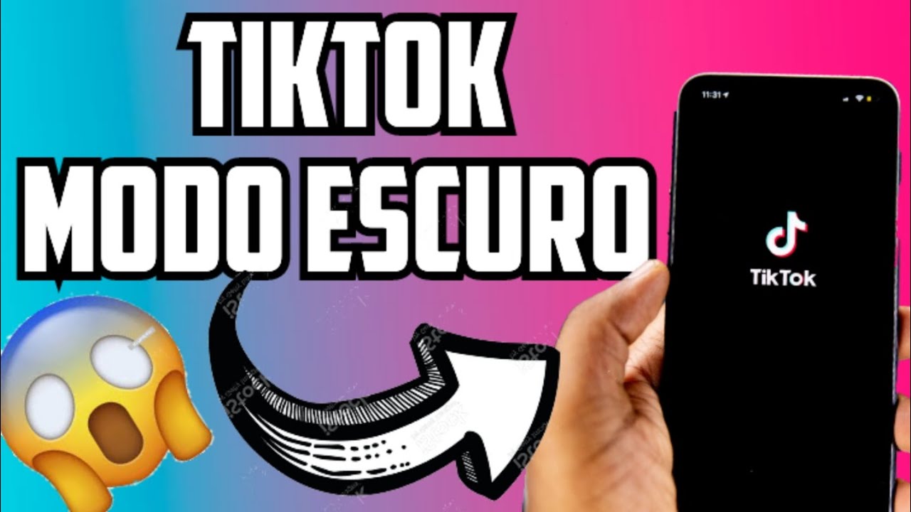 Como Colocar o Tiktok no Modo Escuro 2023 - é Possível? - YouTube