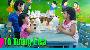 ❤HI KIDS❤ TÔ TƯỢNG ELSA # PAINTING