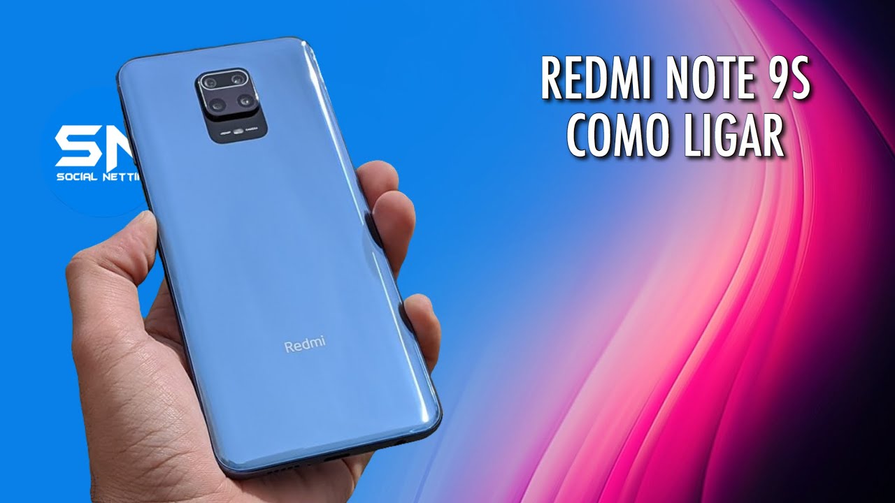 Como ligar o Xiaomi Redmi Note 9s Portugues - YouTube