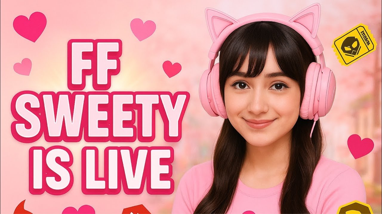 FREE FIRE LIVE STREAM | FF SWEETY || FF GIRL 🎯🔥