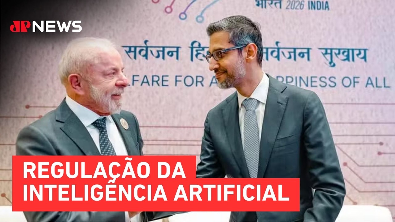 Lula defende regulação das big techs em cúpula sobre IA na Índia