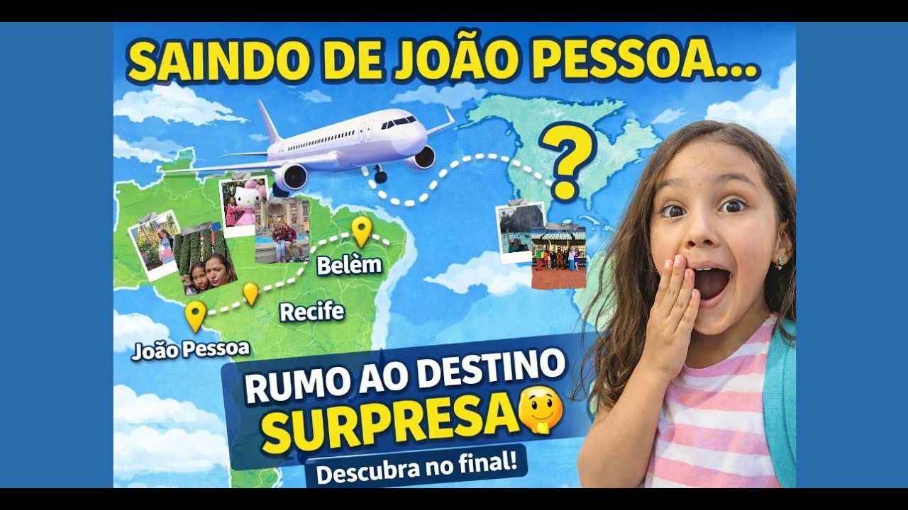 VIAGEM DE FERIAS DA LALÁ! (VOCÊ DESCOBRE O DESTINO NO FINAL) ✈️🌎