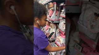 Guess what we found for the baby dolls! ✨#scarlettandtiania #shopping #reborn