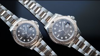 [4K] Rolex Yachtmaster 40 vs 37 - Here's why YM37 is a smaller watch than DJ36 and OP36