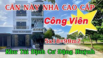 🏡 BÁN CĂN NHÀ CAO CẤP – KHU TÁI ĐỊNH CƯ ĐẶNG HUỲNH – ĐỐI DIỆN CÔNG VIÊN @nhadatminhthanhcangiuoc