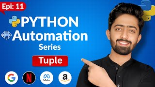 Celebrity Master Tuple in Python | Automation with Python Series 2025 | Episode 11 Profile