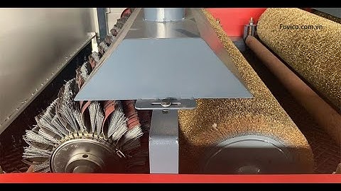 Máy cào cước 4 trục khổ 1 mét WM-1000MM | tạo sớ gỗ giả cổ siêu đẹp | Woodmaster