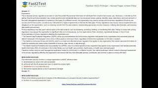 [May, 2026] Fast2test CISA PDF Dumps and CISA Exam Questions (Q615-Q630)