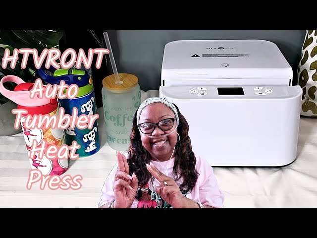 How To Use HTVRONT Auto Heat Press For Beginners. 