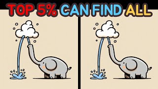 [Find the difference] TOP 5% CAN FIND ALL! TRICKY QUIZ! [Spot the difference]