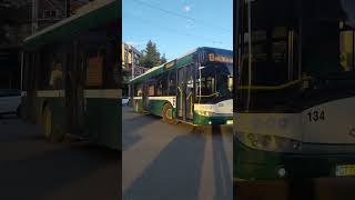 🤍 Автобус 134 💚 🚌 (Solaris Urbino 12 lll)🚍 (Линия 13)🛣 (Посока Железник обращало - Кв. Зора).