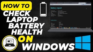 How to Check Laptop Battery Health on Windows 10 & 11 | Step-by-Step Guide (2025)