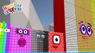 Looking for Numberblocks Comparison Plus Ten Club 10 to 100 vs 10,000 to 100,000 HUGE Number Pattern