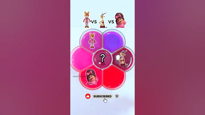 Zootopia 2 color mixing （Part 4) #zootopia2 #colormixing