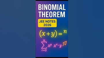 Binomial theorem quick notes 💯||Best tricks #jeeadvanced #jeebatch #jeemains #maths #sahiba song