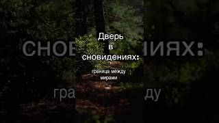 🔥Что снилось вам? #рекомендации #сновидения #сонник #толкование #дверь