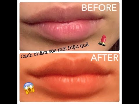 MY LIP ROUTINE ( CÁCH CHĂM SÓC MÔI CỦA MÌNH)