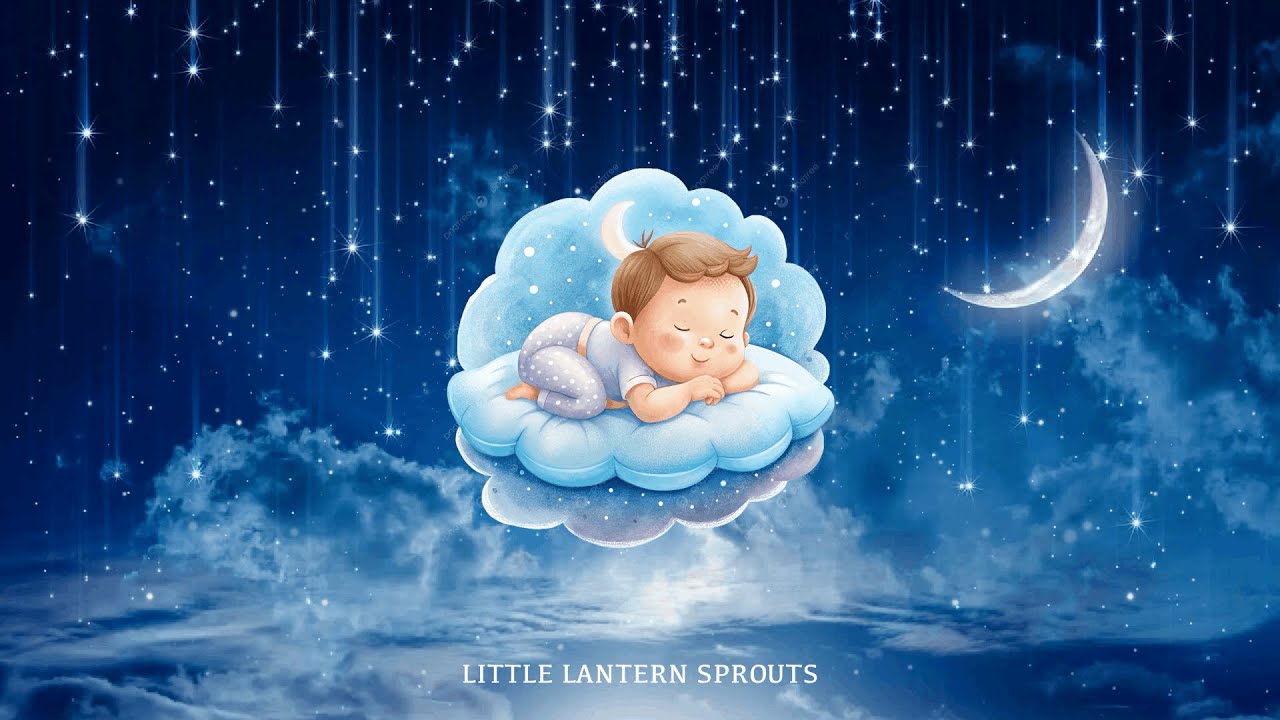Soothing Baby Sleep Music 🌜| 30 Minutes | Soft Instrumental | Little Lantern Sprouts 