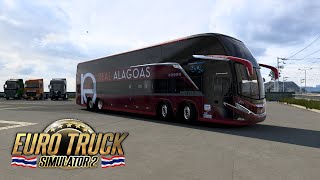 Marcopolo G8 1800 DD Modshop 1.45 ETS2 Macelo To Irece