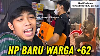 DAY 1 PUNYA IPHONE 17 PRO MAXX‼️ REACTION VIDEO KOCAK WARGA +62