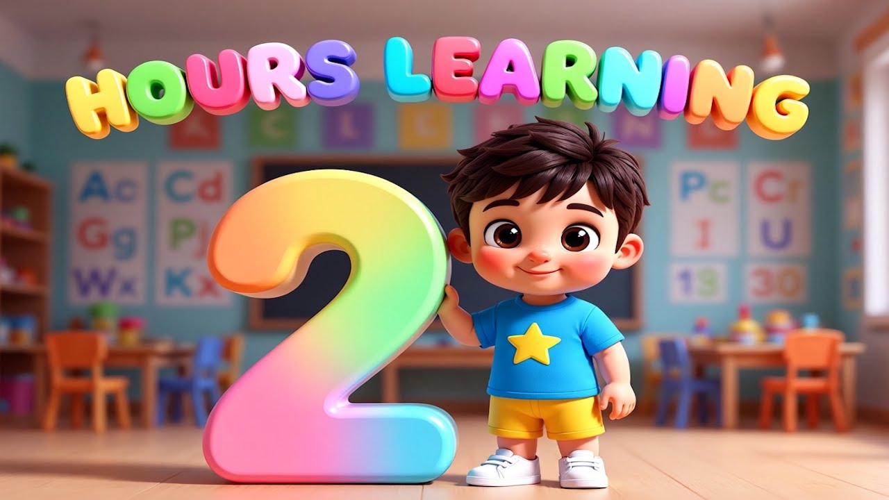 2 Hours Kids Learning Video | Fun, Educational & Engaging 