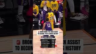 LEBRON PASSES ELGIN BAYLOR 👑 7TH ALL-TIME IN LAKERS HISTORY