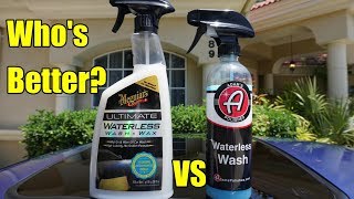 Meguiar's Waterless Wash VS. Adam's Waterless Wash Competition