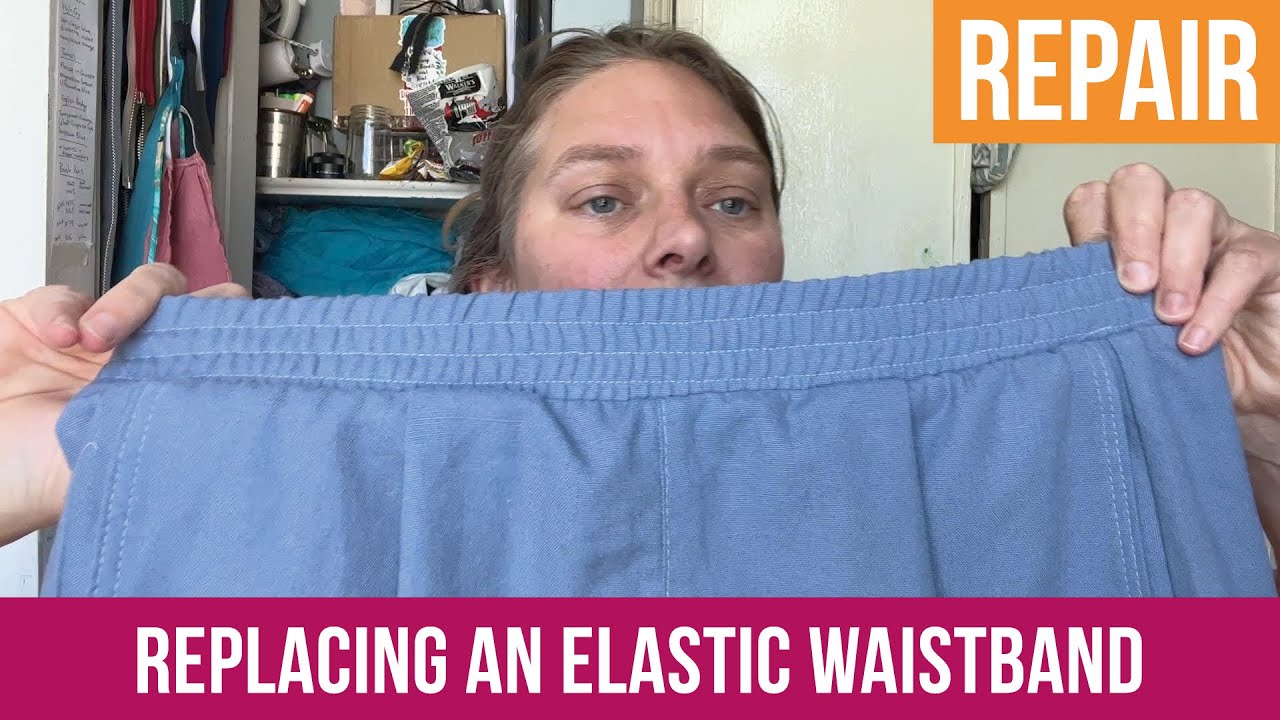 Learn How To Sew Elastic Directly To Fabric - The Creative Curator