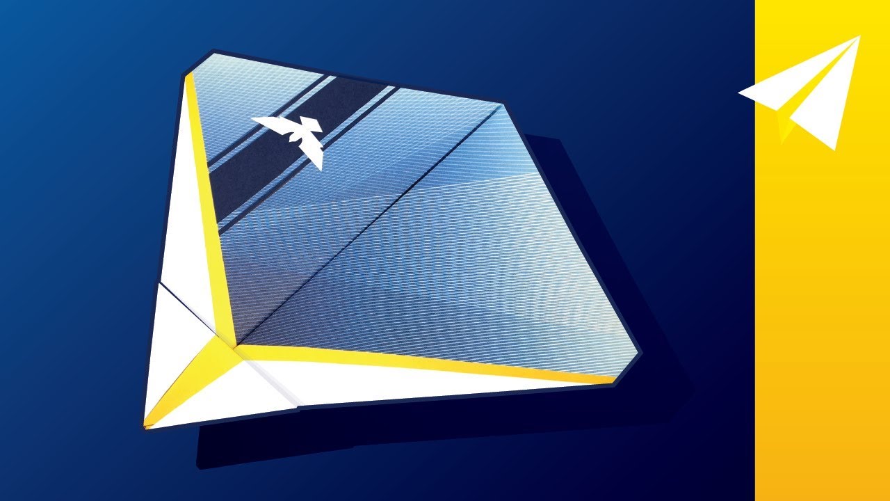 Beautiful Paper Glider — Learn How to Fold Elanus YouTube