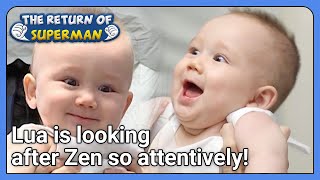 Lua is looking after Zen so attentively! (The Return of Superman) | KBS WORLD TV 210905