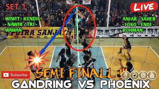 Download lagu SERASA PROLIGA ‼️ GANDRING ( DEREPAN ) 🆚 PHOENIX ( GUGU ) Bola Voli Mini | Putra Sanjaya Cup