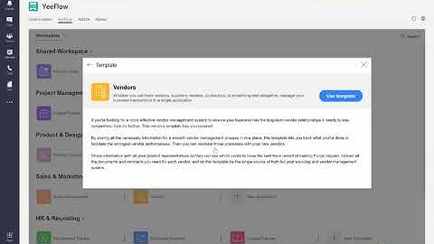 Create Application with Yeeflow