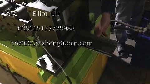 roller shutter door system bottom rail roll forming machine