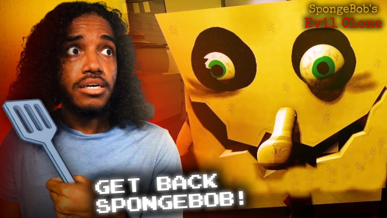 EVIL CLONE SPONGEBOB?!? - SpongeBob's Evil Clone Gameplay (FULL GAME) | SpongeBob Horror Gameplay