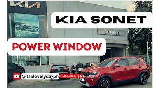 FIXED: POWER WINDOW: Kia Sonet