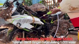 SET siap pakai JET PUMP Cuci AC Motor Mobil Steam Power Spayer Alat POMPA DC AC