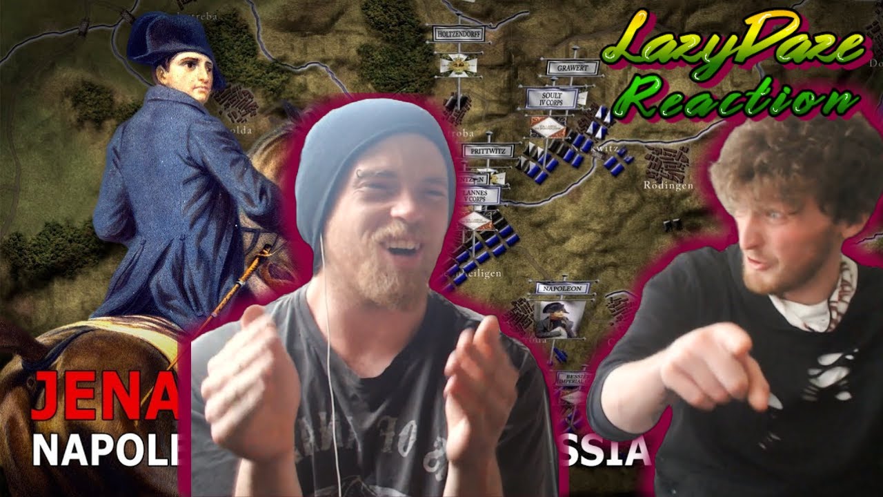 ПОТРЯСАЮЩАЯ РЕАКЦИЯ НАПОЛЕОН РАЗБИВАЕТ ПРУССИЮ В 1806 ГОДУ. БИТВА ПРИ ЙЕНЕ-АУЭРШТЕДТЕ 😮🚀 НАПОЛЕОН...